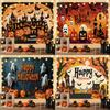 Halloween Baggrundsstof, Event Hængende Stof, Soveværelse Dekorativ Væghængning