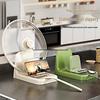 Cream Multifunction Kitchen Rack: Lid, Spoon & Spatula Organizer