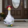 Plush Spiders Porch Goose Costume Bat Wings Lawn Goose Clothes  Yard Ornaments