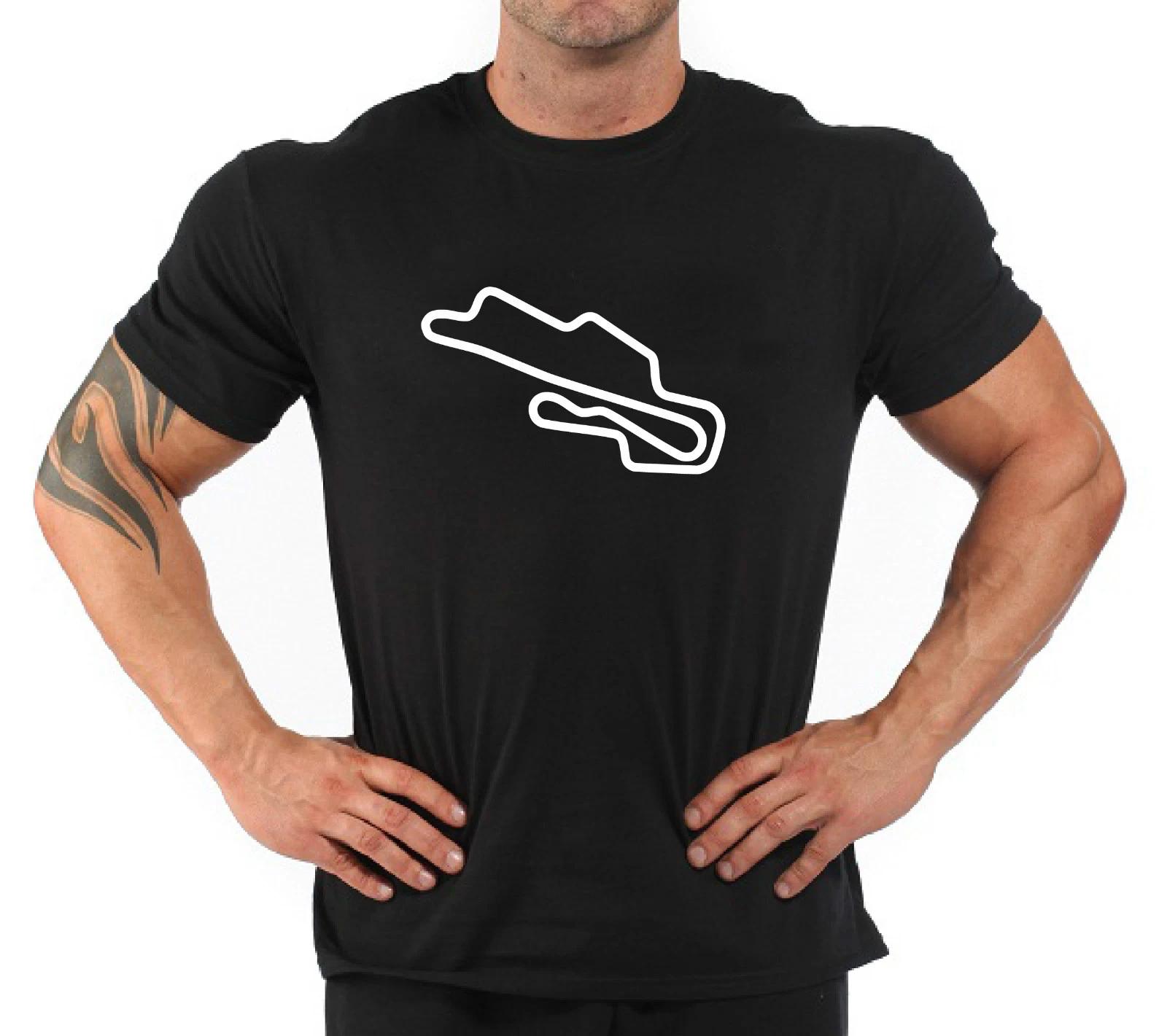 Car Motorcycle T-Shirt Mugello 2 M