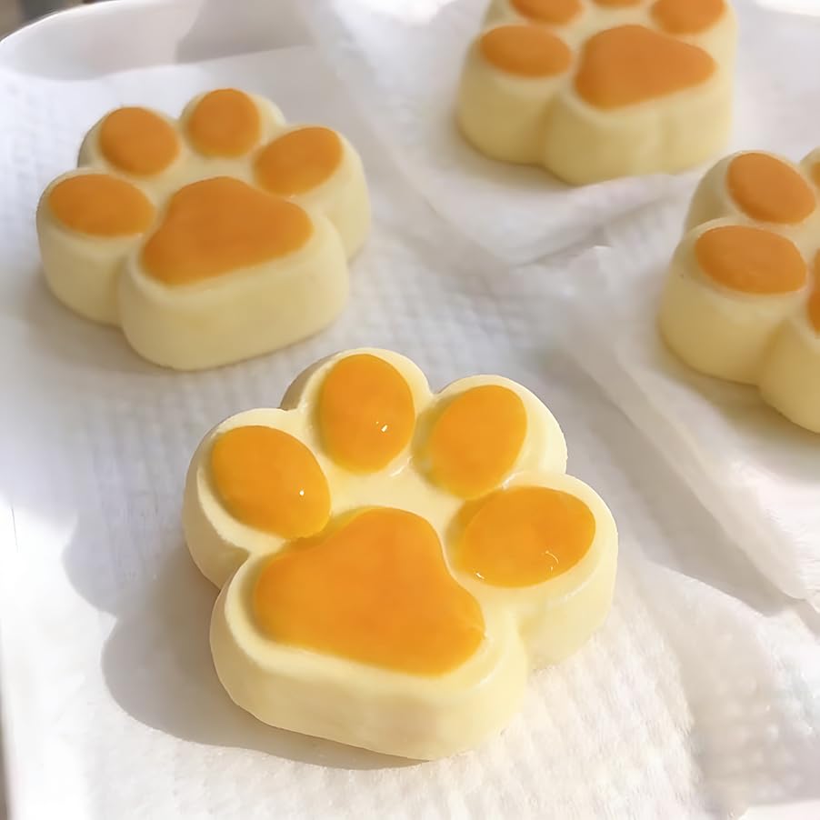 Pastel de Juguete para Aliviar el Estrés Suave y Lindo Pastel Relajante Bola Pegajosa Elástica Juguete Suave y Relajante para Adultos Garra Estrujable-Elástico - Juguete, Juguete, (Juguete de gato)