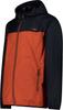 Куртка CMP Herren packbare wasserdichte Jacke (32X5807) Rain Jacket Man Jacket Rain Fix Hood (32x5807-C511) ruggine
