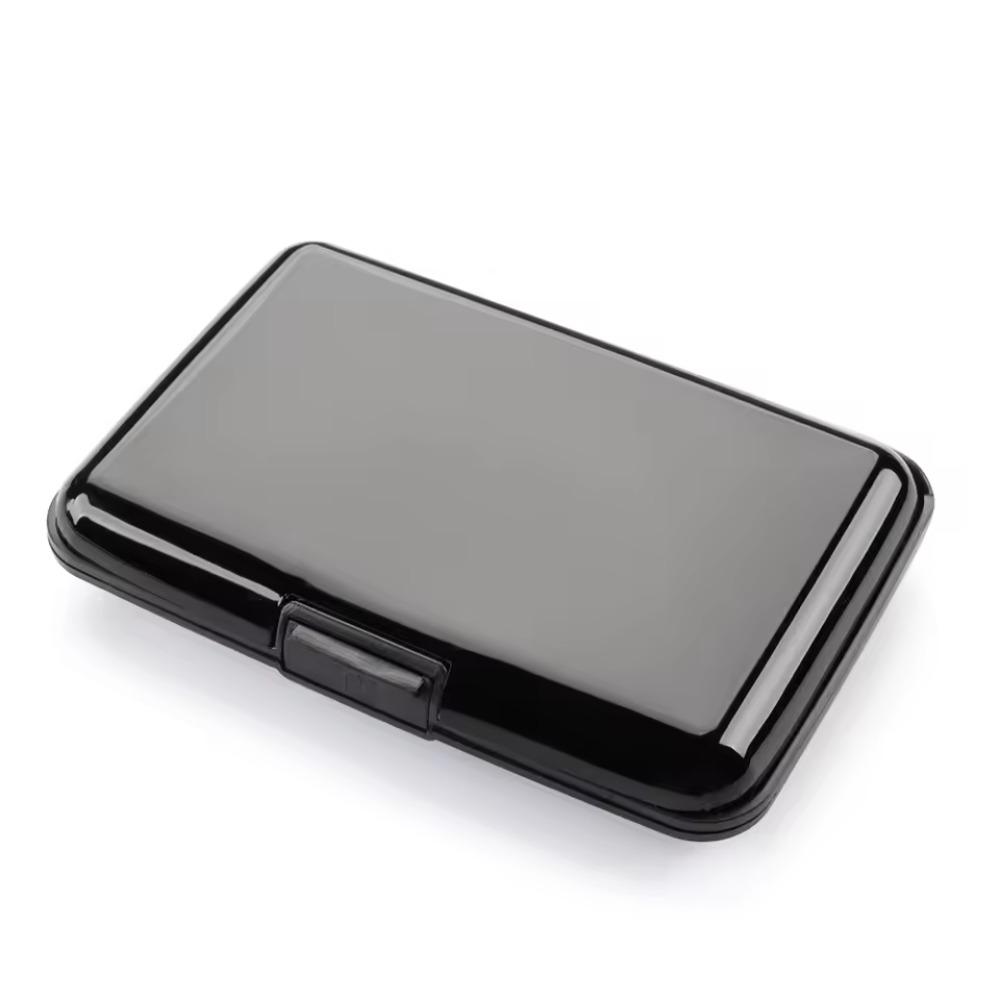 RFID Blocking Credit Card Holder Men Women Coin Purse Aluminum Metal Waterproof Anti-Theft Wallet Business Card Case