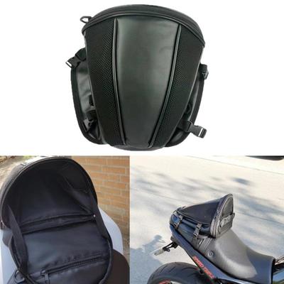 Waterproof Multi-functional Motorcycle Backpack Tail Tank Bag Leather Sports Motorbike Durable Rear Seat Bag Mochila Motor