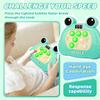 Fast Push Game Fidget Toys Pop Game Handheld Bubble Game Console Light Up Pop Game Sensory Fidget Toys for Kids