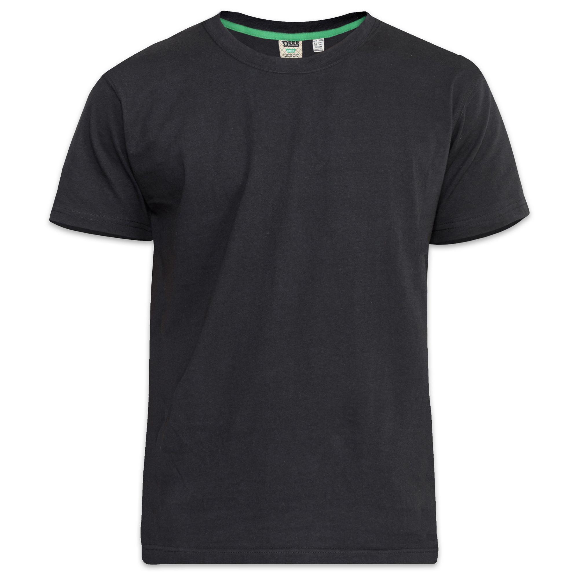 Duke Heren D555 Flyers Ronde Hals Kingsize T-shirt 2XL zwart