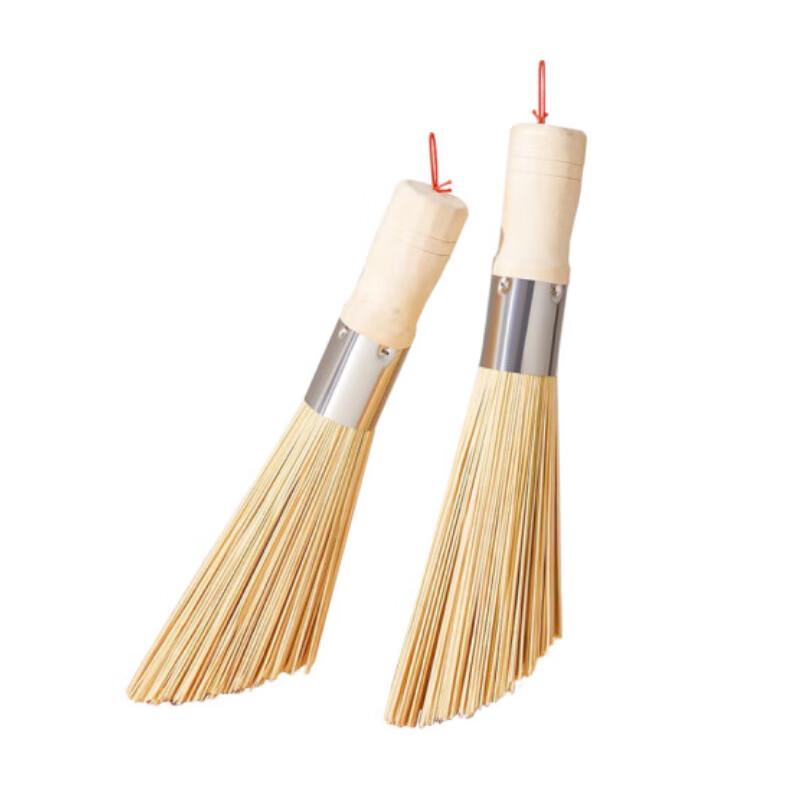 Traditional Bamboo Pot Scrubber Brush