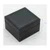 Flipwatch Storage Box Lambskin Texture PU Leather Watch Hinged Lid Timepiece Holder