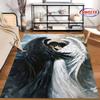 Celestial Angel and Demon Themed Rug for Modern Spaces carpet for home sofa bedroom, gift mat