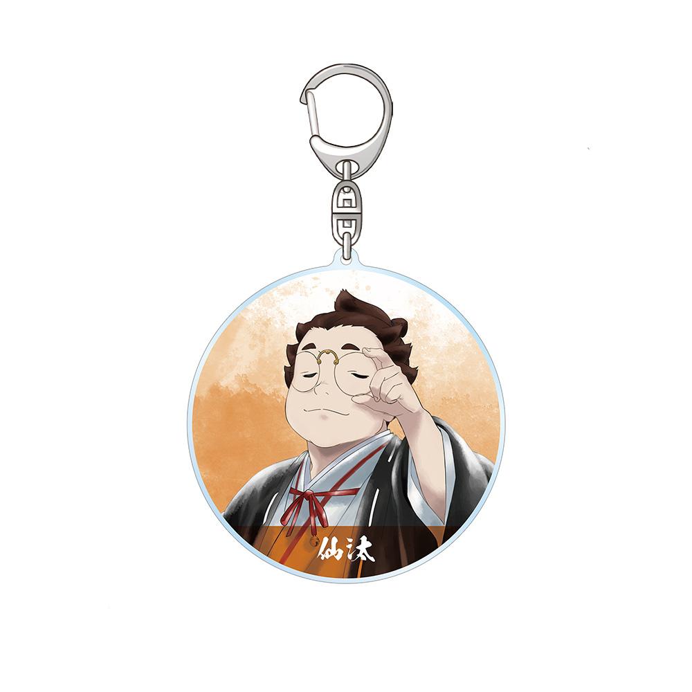 

Hell s Paradise Fuchi Yamada Asaemon Chōbei Aza Tōma Yamada Asaemon Yuzuriha Shion Yamada Asaemon Acrylic Keychain Bag pendant 6 cm