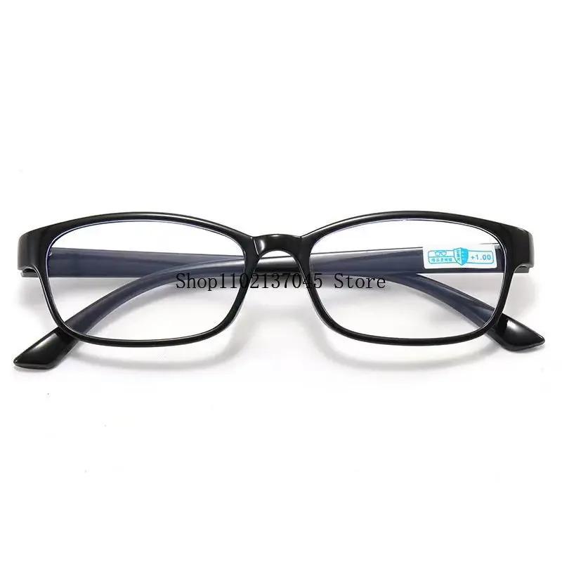 2 Pcs New Anti-blue Light Reading Glasses Fashionable Multicolor Reading Presbyopia Glasses Women