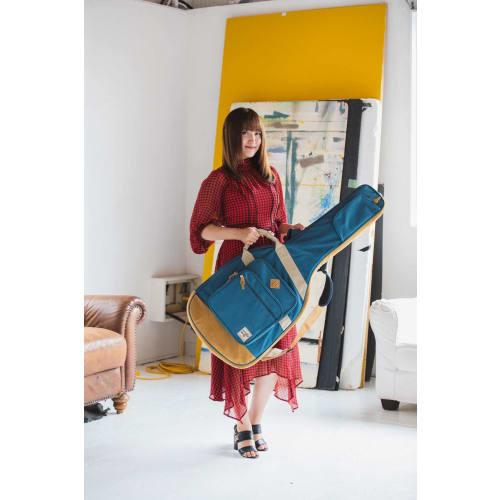 Ibanez "Unique and Playful" Electric Guitar Bag with Protective Cushion (Deep Blue) IGB541-DB