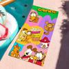 Funny Cute Cool Towel Soft Pool Gift For Travel Gym Shower Camping Quick Dry Sports G-Garfield-S Large Beach Towels