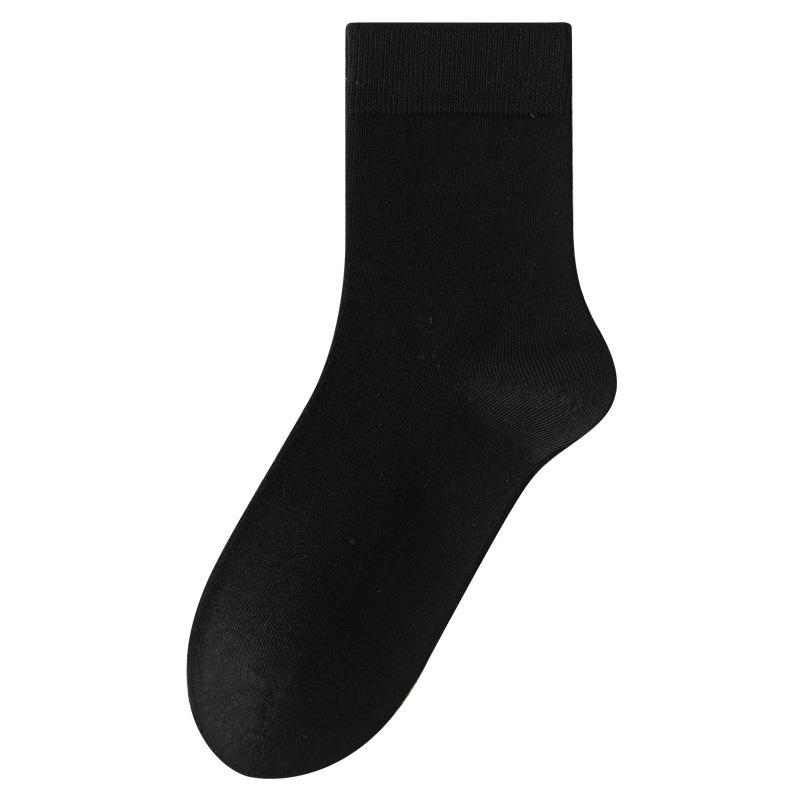 Women's Socks: Mid-calf Socks for Autumn and Winter, Warm and Warming Socks for Spring and Autumn, and Solid-colored Long Socks for Women