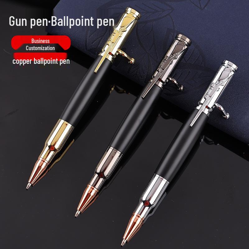 Multi-Functional Creative Gun-Inspired Ballpoint Pen
