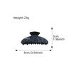 Large Acetate Hair Clip for Women - Korean Fashionable Jelly Color Hair Claw with High-End Feel