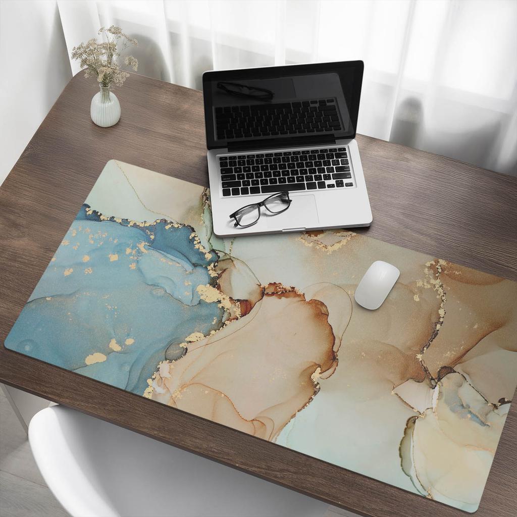 Mata Dekoracyjna Pod Laptopa Na Biurko Abstrakcyjna Akwarela 120X60 Cm