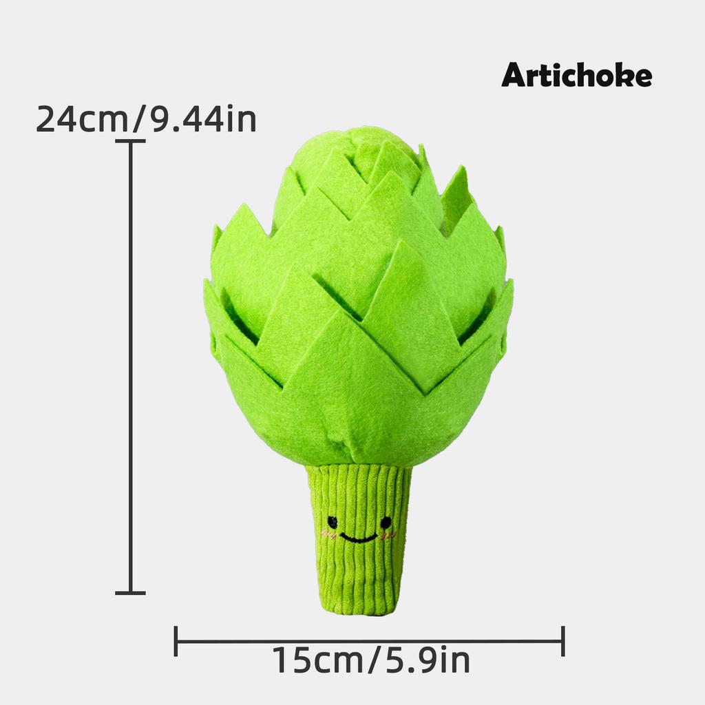 Multi-Style Squeaky Dog Toys, 1pc Soft Plush Interactive Chew Toy for Small Medium Dogs
