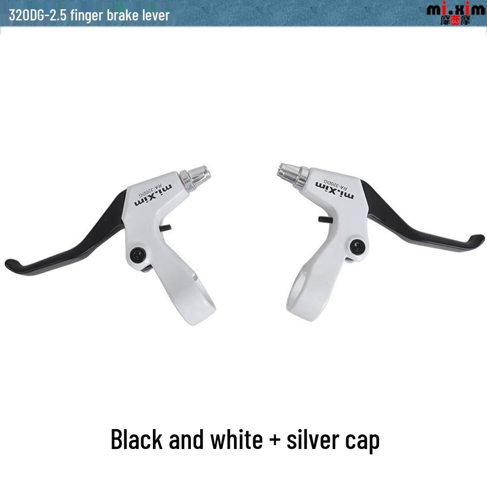 Mi.xim Lichtgewicht Antislip Legering Fietsremhendel voor Mountainbikes & Vouwfietsen