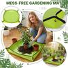 Green Mat For Repotting And Changing Soil For Green Plants