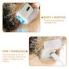 Interactive Cat Toys USB Rechargeable Simulation Chirping Flapping Sparrow Bird Touch Activated Plush Toys with Remote Control