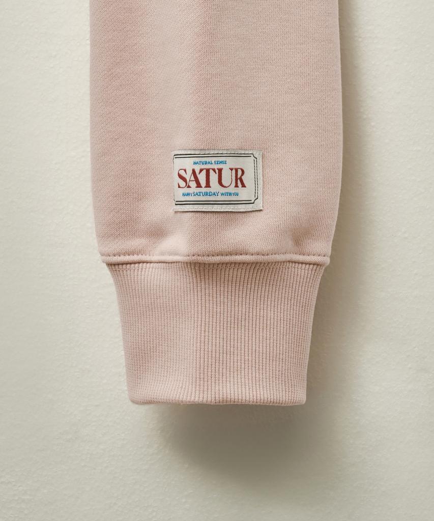 Seteo Classic Logo Sweatshirt Light Pink