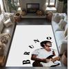 Soft Crystal Velvet Floor Rug,Bruno Mars Anti Slip Decorative Carpet, Plush Area Mat For Indoor Home Decoration