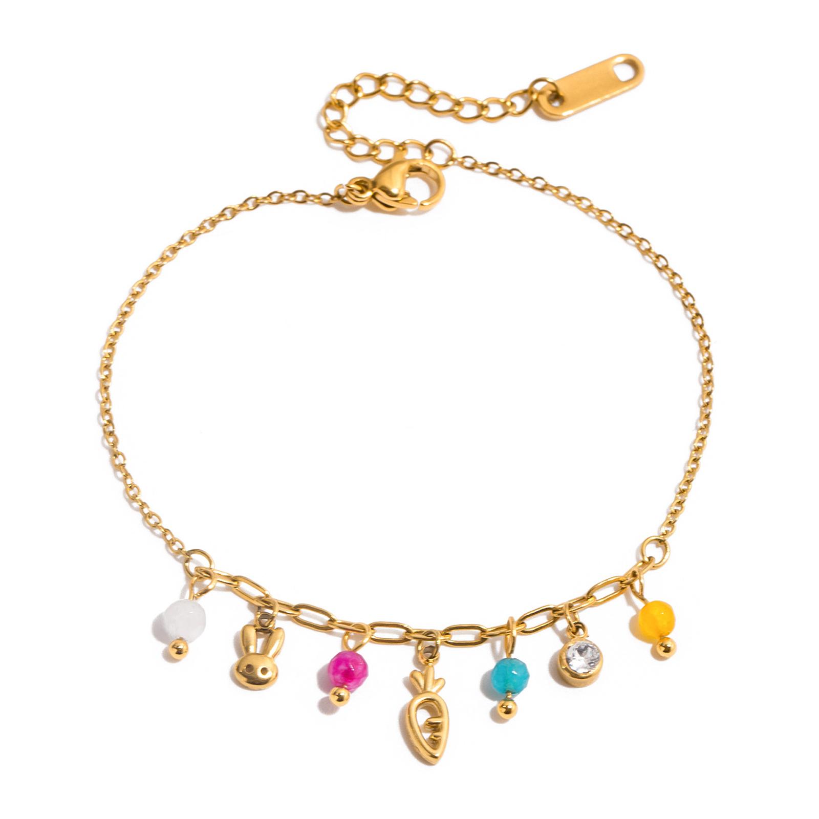 

Весеннее вдохновение Регулируемый шарм-подвеска в виде цветка Ювелирное изделие с прочной конструкцией из нержавеющей стали 3