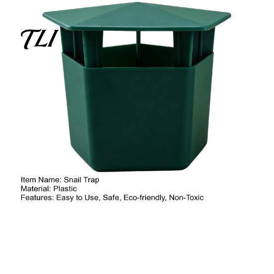 Physical Snail Barrier for Seedlings Reusable Trap, Safe Beer Bait Not Included, Control Lettuce Cabbage Slug Catcher Container, Trap Gardens