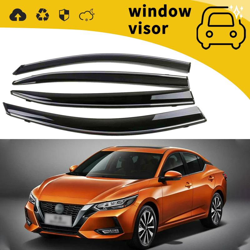 08-20 Nissan Sylphy Rain Deflector Door Visor Modification Kit