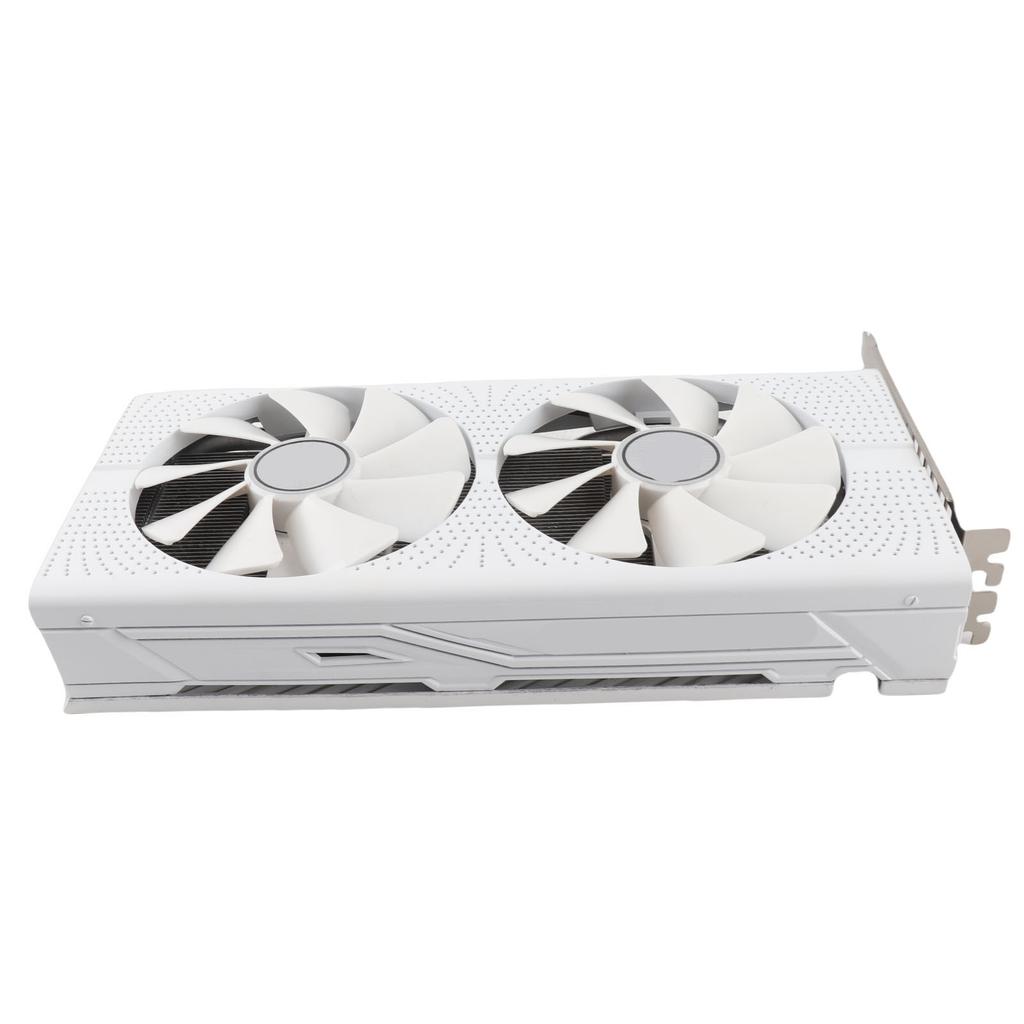 RX580 8GB GDDR5 256bit 4096x2160 Resolution 8Pin Computer Graphics Card with Double Cooling Fans for Home