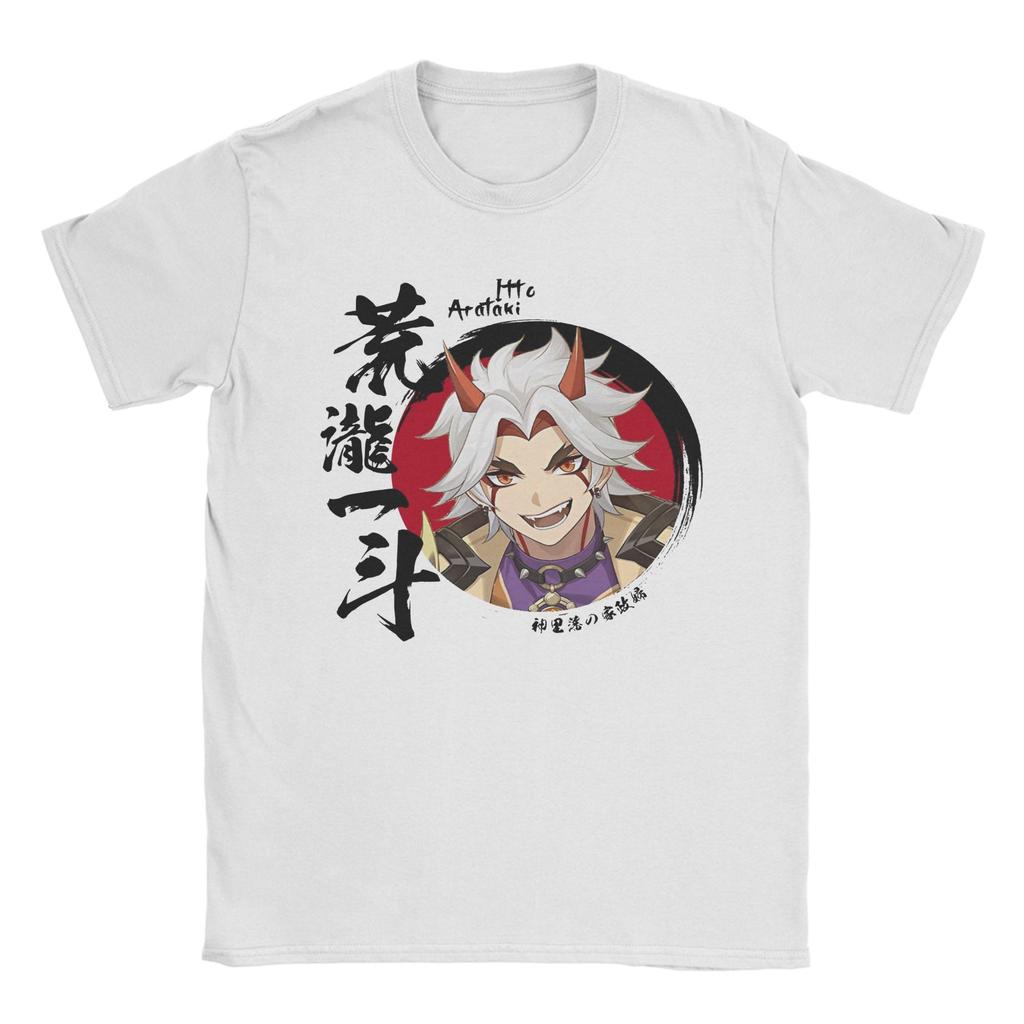 Kaedehara Kazuha Genshin Impact For Unisex Unisex T Shirts Vintage Tee Shirt Short Sleeve O Neck Tshirt Pure Cotton Adult Clothing