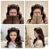 1Pcs Fleece Cat Ear Hair Clip For Women, Side Hair Clip For Bangs And Loose Hair, Cute Princess Hairstyle, Shark Fin Hair Clip
