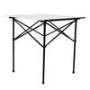 Portable Lightweight Aluminum Alloy Camping Foldable Square Table with Storage Bag