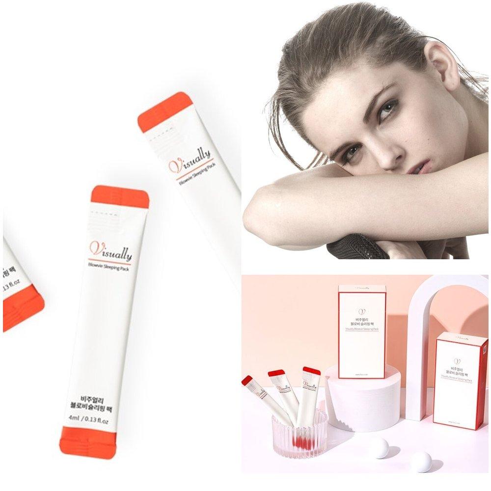 

Night tone-up cream application mask pack (10 packs) Vertical wrinkles on the neck