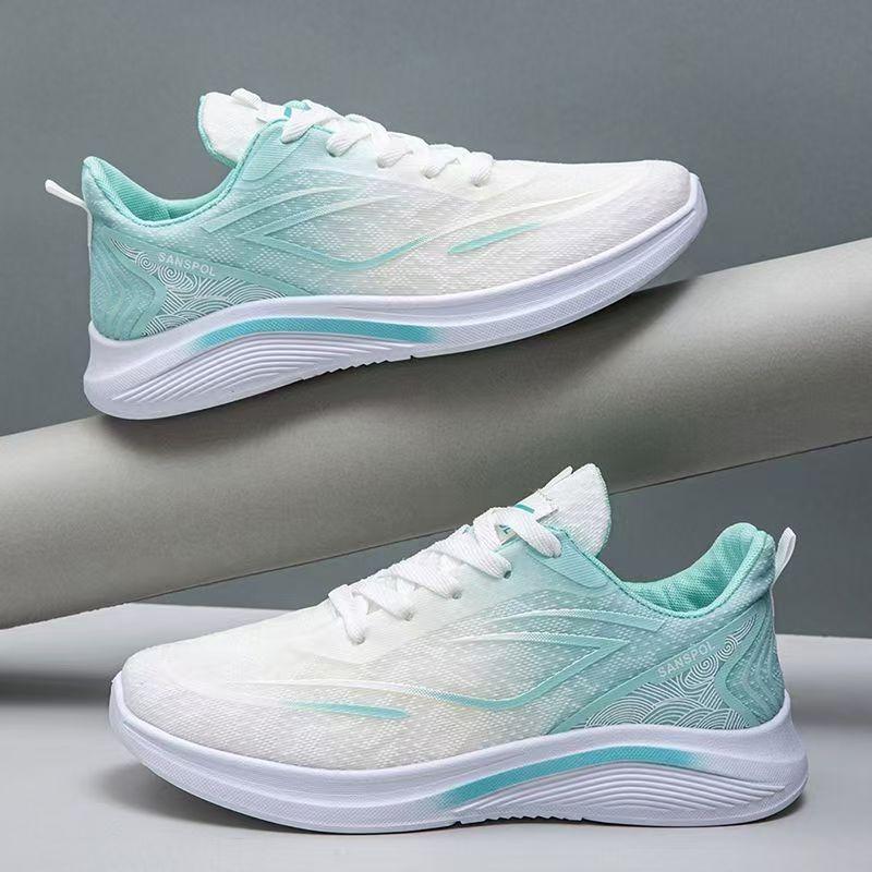 Men's Running Shoes New Breathable Mesh Lightweight Casual Sneakers, Trendy Versatile Athletic Shoes for Teens