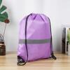 New Ruched Nylon Drawstring Backpacks Canves Sports Fitness Shoulder Bags Large Capacity Students School Bag
