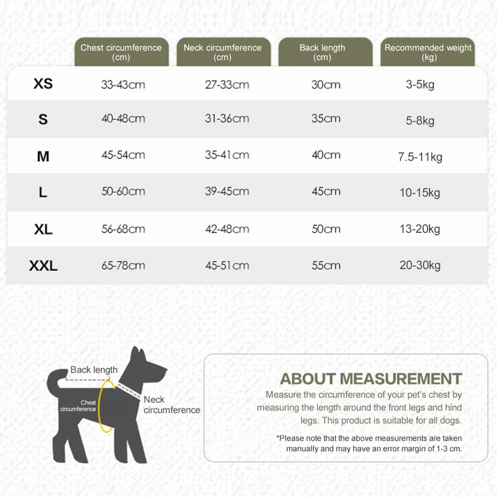 Dog Anti Anxiety Vest with Reflective Breathable Dog Jacket Keep Pet Calm Soft Pet Calming Vest for Dogs Cat Body & Ear Protect