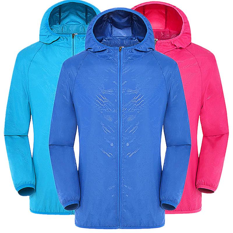 Unisex UV Protection Windbreaker - Customizable Logo