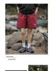 Herren Schnelltrocknende Lässige Strandshorts - Sommer Outdoor Mountain Serie, Einfarbig, Trendiger Lockerer Schnitt, Fünf-Punkt-Stil Sporthose.