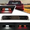 Red LED Third Brake Light for Dodge Ram 1500 2019 2020 2021 2022 2023 2024 3rd Red Brake Lights Rear Center High Mount Stop Lamp White Roof Cargo