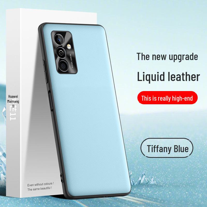 Maimang 11 Flüssigleder-Telefonhülle: Fallschutz- und Antifouling-Schutzabdeckung