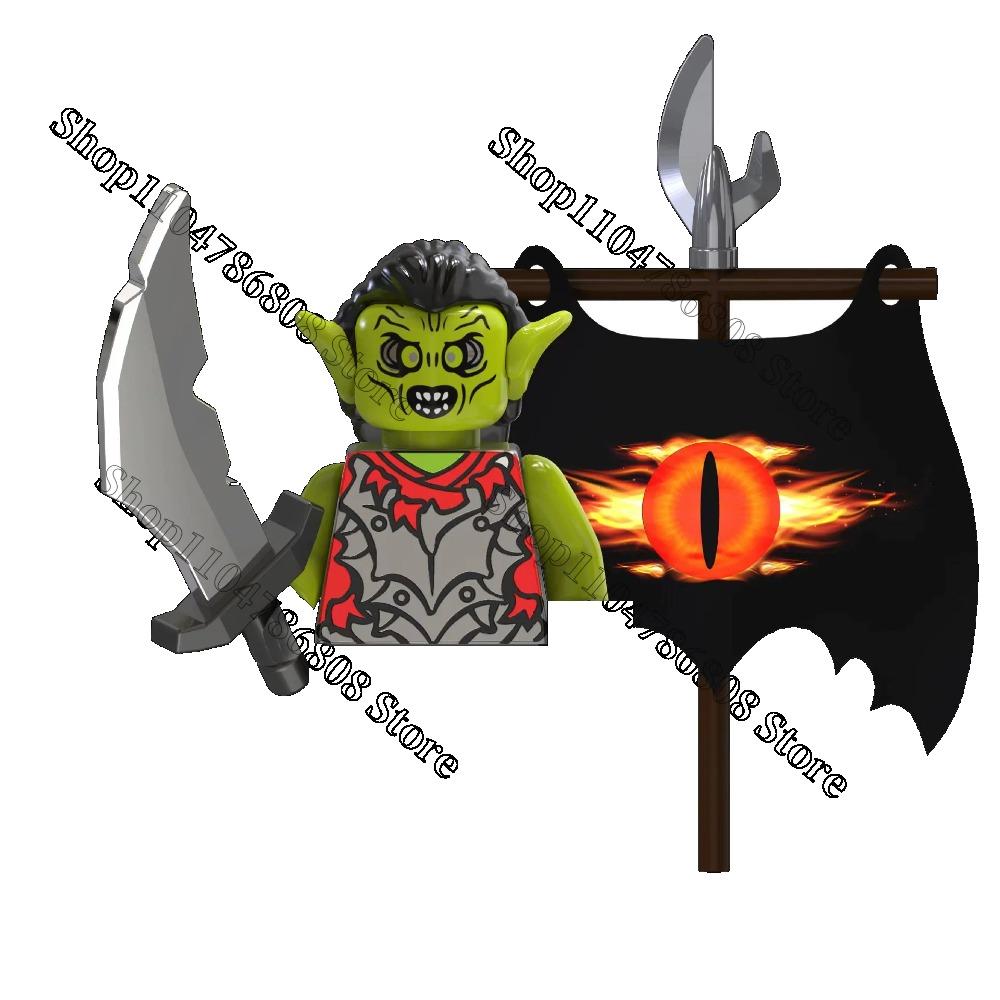 

Аниме-фигурка Властелин колец Урук-хай Боромир ОРКИ модель строительные блоки детский подарок кирпичные игрушки