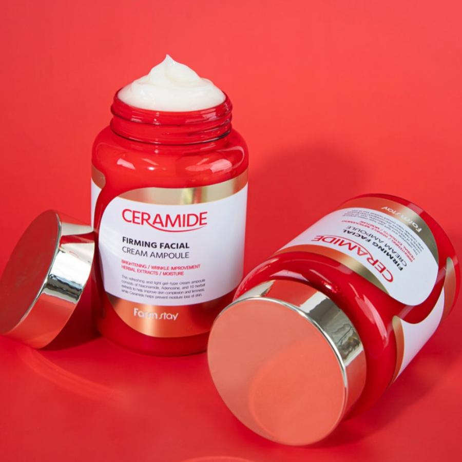 Farmstay Ceramide Firming Facial Cream Ampoule 250ml