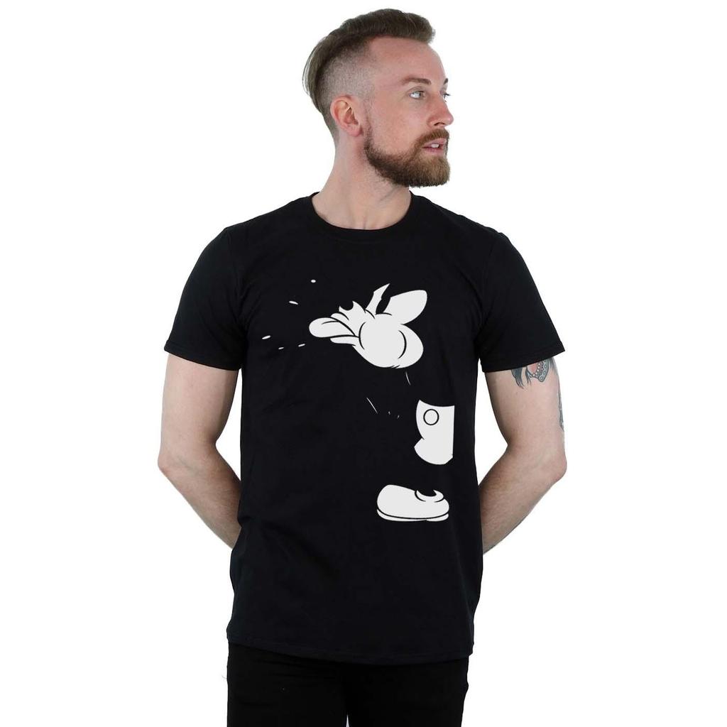 Disney Mens Mickey Mouse Cut T-Shirt