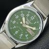AUTOMATIC VINTAGE REFURBISHED SEIKO 5 6309A JAPAN MENS GREEN WATCH A441675-1 Sk-a441675