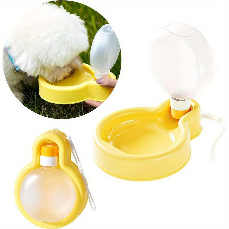 Portable Cat Dog Water Bottle Sealed Travel Puppy Cats Foldable Drinking Bowl Outdoor Pet Water Dispenser Feeder Pet Supplies