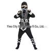 Silver Dragon Ninja Samurai Costume for Kids with Mask and Sword Accessories