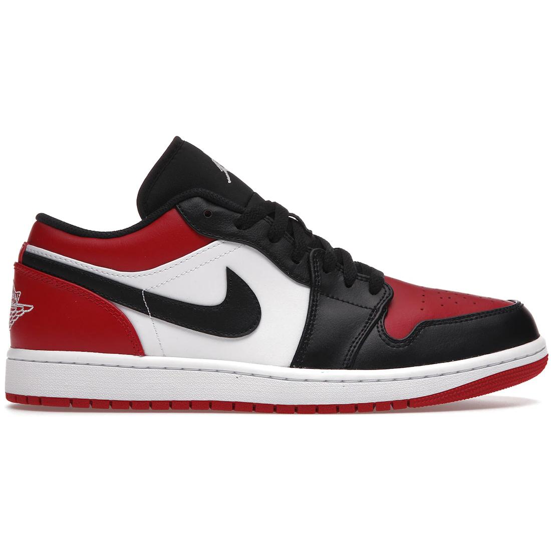 

Sneaker Jordan 1 Low Bred Toe(553558-612) 44
