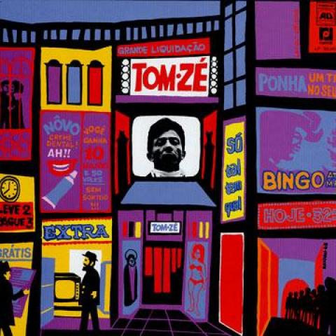 

LP Пластинка ТОМ ЗЕ - Большая распродажа MRBLP075 Mr Bongo 1968 UK Латиноамериканская